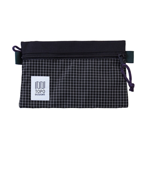 トポデザイン（TOPO　DESIGNS）　アクセサリーバッグ　スモール　Black/Grid