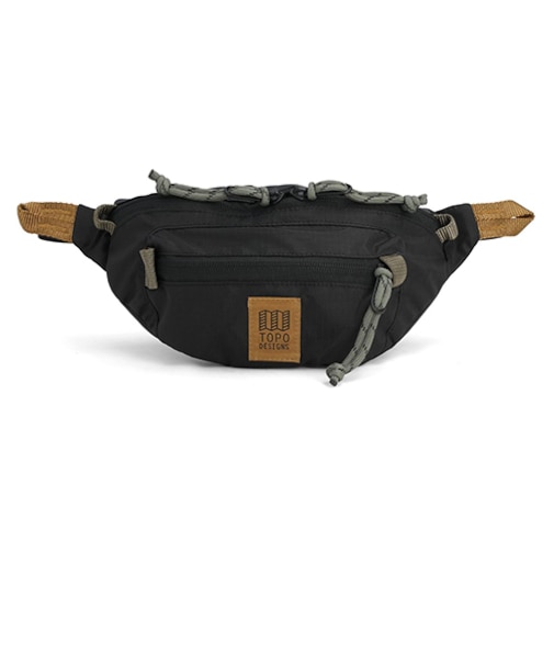 トポデザイン（TOPO　DESIGNS）　マウンテンウエストパック　Black/Neutral