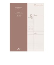 【2026年12月始まり】 レイメイ藤井 システムノートダイアリー B5 ウィークリーブロック 27RFDR726 月曜始まり
