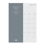 【2026年12月始まり】 レイメイ藤井 システムノートダイアリー A5 マンスリーブロック+ノート 27RFDR707 月曜始まり