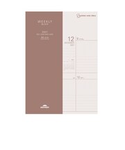 【2026年12月始まり】 レイメイ藤井 システムノートダイアリー B6 ウィークリーブロック 27RFDR724 月曜始まり