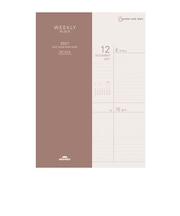 【2026年12月始まり】 レイメイ藤井 システムノートダイアリー A5 ウィークリーブロック 27RFDR725 月曜始まり
