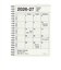 【2026年9月始まり】　マークス（MARK'S）　ノートブックカレンダー　S　縦型　マンスリーブロック　27ADR-NB11-WH　ホワイト　月曜始まり