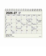 【2026年9月始まり】 マークス(MARK'S) ノートブックカレンダー S マンスリーブロック 27ADR-NB2-WH ホワイト 月曜始まり
