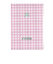 【2026年12月始まり】　マークス（MARK'S）　ハードカバー・ギンガムチェック　B6　ウィークリーブロック　27WDR-CB03-PK　ピンク　月曜始まり