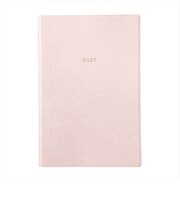 【2027年1月始まり】　エディット（EDiT)　ニュアンス　B6変型　デイリー1日1ページ　27WDR-ETA02-PK　パステルピンク　月曜始まり