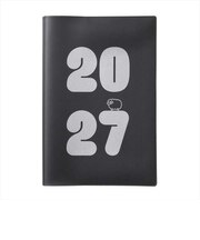 【2027年1月始まり】 エディット(EDiT) リサイクルPVCカバー B6変型 デイリー1日1ページ 27WDR-ETA08-BK ヒツジ 月曜始まり