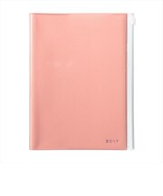 【2026年12月始まり】 エディット(EDiT) クリアポケット A5変型 ウィークリーバーチカル 27WDR-ETH03-PK ドラジェピンク 月曜始まり