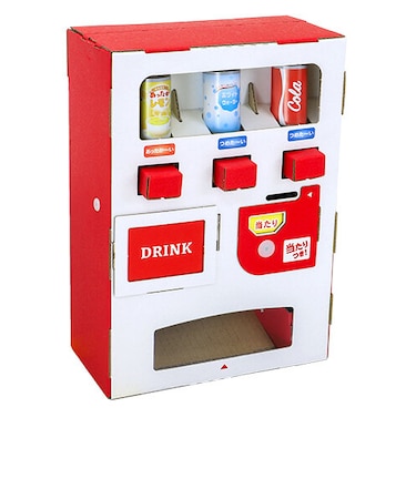 ハコモ（hacomo）　ダンボール工作キット　WOW　段クリ　6885　当たり付き自動販売機