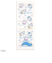 タオル美術館 『ちいかわ』 手ぬぐいタオル なみなみ ブルー