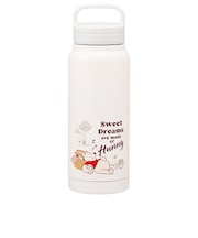 スケーター（Skater）　スクリューハンドル付マグボトル　くまのプーさん　500mL　STSC5　くすみグレー