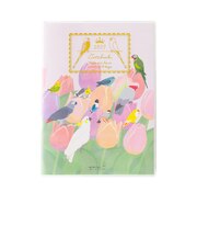 【2027年1月始まり】　ミドリ（MIDORI）　ポケットダイアリー　A6　ウィークリー見開き2週間　22445　トリ柄　月曜始まり