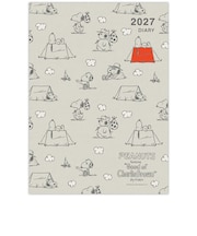 【2026年12月始まり】 ホールマーク(Hallmark) ファミリーダイアリー SNOOPY A5 マンスリーブロック 853730 兄弟とキャンプ 月曜始