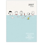 【2026年12月始まり】　ホールマーク（Hallmark）　ファミリーダイアリー　SNOOPY　A5　マンスリーブロック　853723　仲間と手紙　月曜始まり