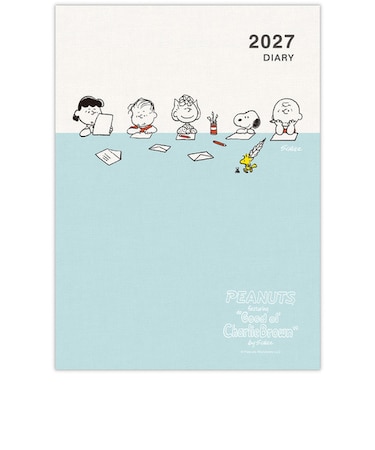 【2026年12月始まり】　ホールマーク（Hallmark）　ファミリーダイアリー　SNOOPY　A5　マンスリーブロック　853723　仲間と手紙　月曜始まり