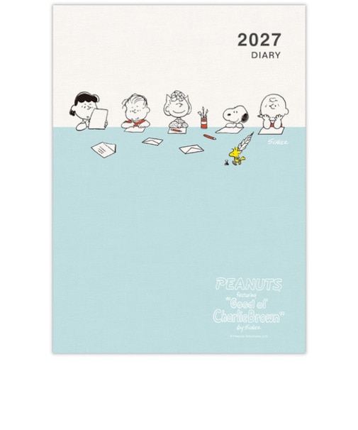【2026年12月始まり】　ホールマーク（Hallmark）　ファミリーダイアリー　SNOOPY　A5　マンスリーブロック　853723　仲間と手紙　月曜始まり