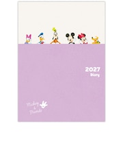 【2026年12月始まり】　ホールマーク（Hallmark）　ファミリーダイアリー　Disney　A5　マンスリーブロック　853709　ミッキー　月曜始まり