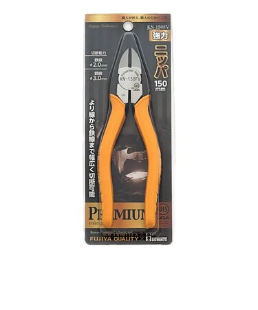 フジ矢（FUJIYA）×ビッグマン（BIGMAN）　強力ニッパ　150mm　KN－150FV　JIS規格品