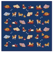風呂敷（FUROSHIKI）　おかみさんの大風呂敷　柴犬