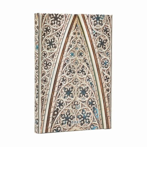 【2027年1月始まり】　ペーパーブランクス（Paperblanks）　ハードカバーダイアリー　A6　ウィークリーレフト　ミラノ大聖堂の円蓋　月曜始まり