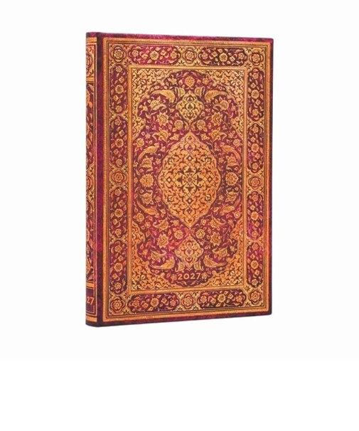 【2027年1月始まり】　ペーパーブランクス（Paperblanks）　ハードカバーダイアリー　A6　ウィークリーレフト　オーチャード　月曜始まり