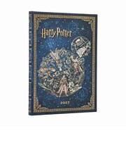 【2027年1月始まり】　ペーパーブランクス（Paperblanks）　ハードカバーダイアリー　ハリー・ポッターコレクション　B6　ウィークリーレフト　ホグワー