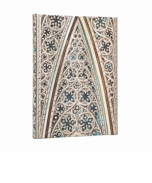 【2027年1月始まり】　ペーパーブランクス（Paperblanks）　ハードカバーダイアリー　B6　ウィークリーレフト　ミラノ大聖堂の円蓋　月曜始まり