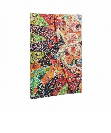 【2027年1月始まり】　ペーパーブランクス（Paperblanks）　ハードカバーダイアリー　B6　ウィークリーレフト　ガウディの太陽　月曜始まり