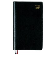 【2026年12月始まり】　ダイゴー　Appoint　ベーシックシリーズ　その他　ウィークリーレフト　E1023　ブラック　月曜始まり