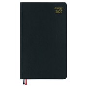 【2026年12月始まり】　ダイゴー　Appoint　ベーシックシリーズ　その他　マンスリーブロック　E1343　ブラック　月曜始まり