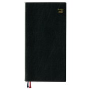 【2026年12月始まり】　ダイゴー　Appoint　ベーシックシリーズ　その他　ウィークリーレフト　E1034　ブラック　月曜始まり