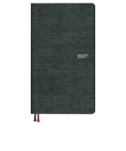 【2026年12月始まり】　ダイゴー　Appoint　ベーシックシリーズ　その他　ウィークリーレフト　E1384　ブラック　日曜始まり
