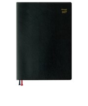 【2026年12月始まり】　ダイゴー　Appoint　ベーシックシリーズ　B5　ウィークリーレフト　E1652　ブラック　月曜始まり