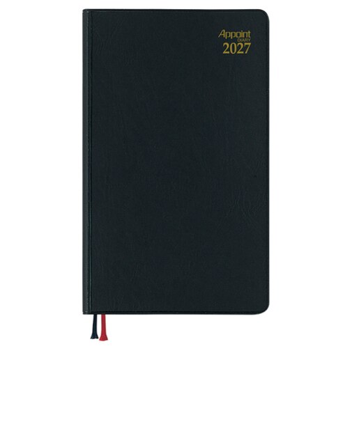 【2026年12月始まり】　ダイゴー　Appoint　ベーシックシリーズ　その他　ウィークリーレフト　E1009　ブラック　月曜始まり