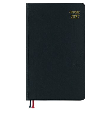 【2026年12月始まり】　ダイゴー　Appoint　ベーシックシリーズ　その他　マンスリーホリゾンタル　E1005　ブラック　各月1日始まり