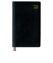 【2026年12月始まり】　ダイゴー　Appoint　ベーシックシリーズ　その他　ウィークリーホリゾンタル　E1019　ブラック　月曜始まり
