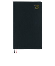 【2026年12月始まり】　ダイゴー　Appoint　ベーシックシリーズ　その他　ウィークリー見開き2週間　E1004　ブラック　月曜始まり