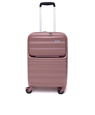 【お買い得】　ヌーベルバーグ（Nouvelle　Vague）　フロントオープンキャリーケース　Sサイズ　34L　ピンク