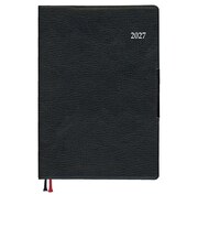 【2026年12月始まり】　ダイゴー　Appoint　ライト　A6　マンスリーブロック　E8440　ブラック　月曜始まり