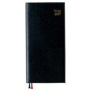 【2026年12月始まり】　ダイゴー　Appoint　ベーシックシリーズ　その他　ウィークリーレフト　E1308　ブラック　月曜始まり
