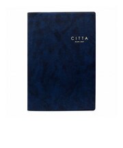 【2026年10月始まり】　チッタ（CITTA）　DIARY　B6　ウィークリーバーチカル　E5343　ディープネイビー　月曜始まり