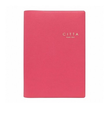 【2026年10月始まり】　チッタ（CITTA）　DIARY　B6　ウィークリーバーチカル　E5344　ビバマゼンタ　月曜始まり