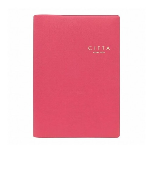【2026年10月始まり】　チッタ（CITTA）　DIARY　B6　ウィークリーバーチカル　E5344　ビバマゼンタ　月曜始まり