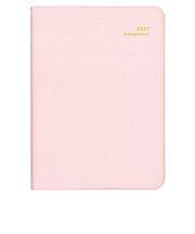 【2026年12月始まり】　ダイゴー　MILL　ダイアリー　A6　ウィークリーレフト　E7774　ピンク　月曜始まり