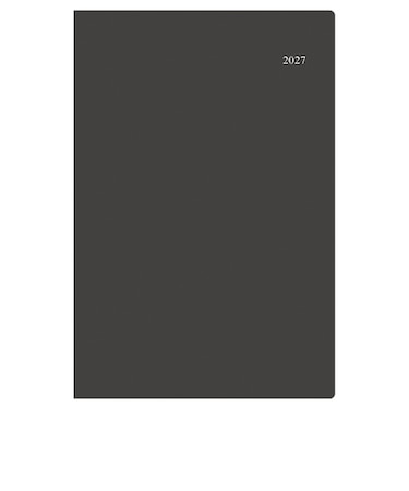 【2027年1月始まり】　ダイゴー　Appoint　チャートシリーズ　折り込みタイプ　A5　マンスリーガントチャート　E1686　ブラック　月曜始まり