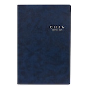 【2026年10月始まり】　チッタ（CITTA）　DIARY　B5　マンスリー見開き2ヶ月ブロック　E5347　ディープネイビー　月曜始まり