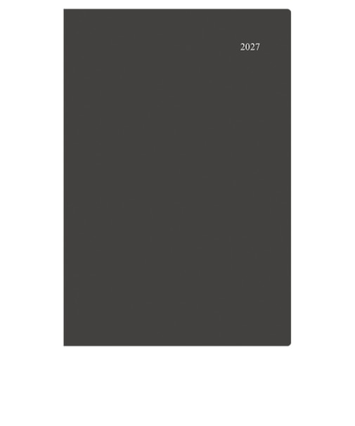 【2027年1月始まり】　ダイゴー　Appoint　チャートシリーズ　折り込みタイプ　B5　マンスリーガントチャート　E1622　ブラック　月曜始まり