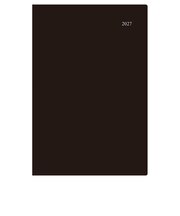 【2027年1月始まり】　ダイゴー　Appoint　チャートシリーズ　一覧タイプ　B5　マンスリーガントチャート　E1687　ブラック　月曜始まり