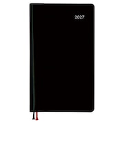【2026年12月始まり】　ダイゴー　Appoint　大きな文字シリーズ　その他　ウィークリーレフト　E8311　ブラック　月曜始まり