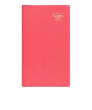 【2026年12月始まり】　ダイゴー　和田裕美のYokattaダイアリー　その他　ウィークリーレフト　E5348　ピンク　月曜始まり